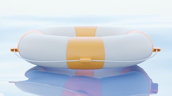Rescue Buoy 3D model