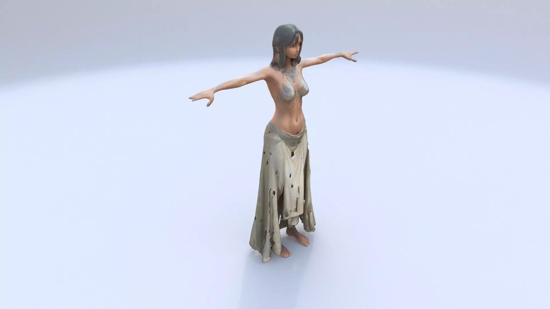 Arabian Princess 3D model_0
