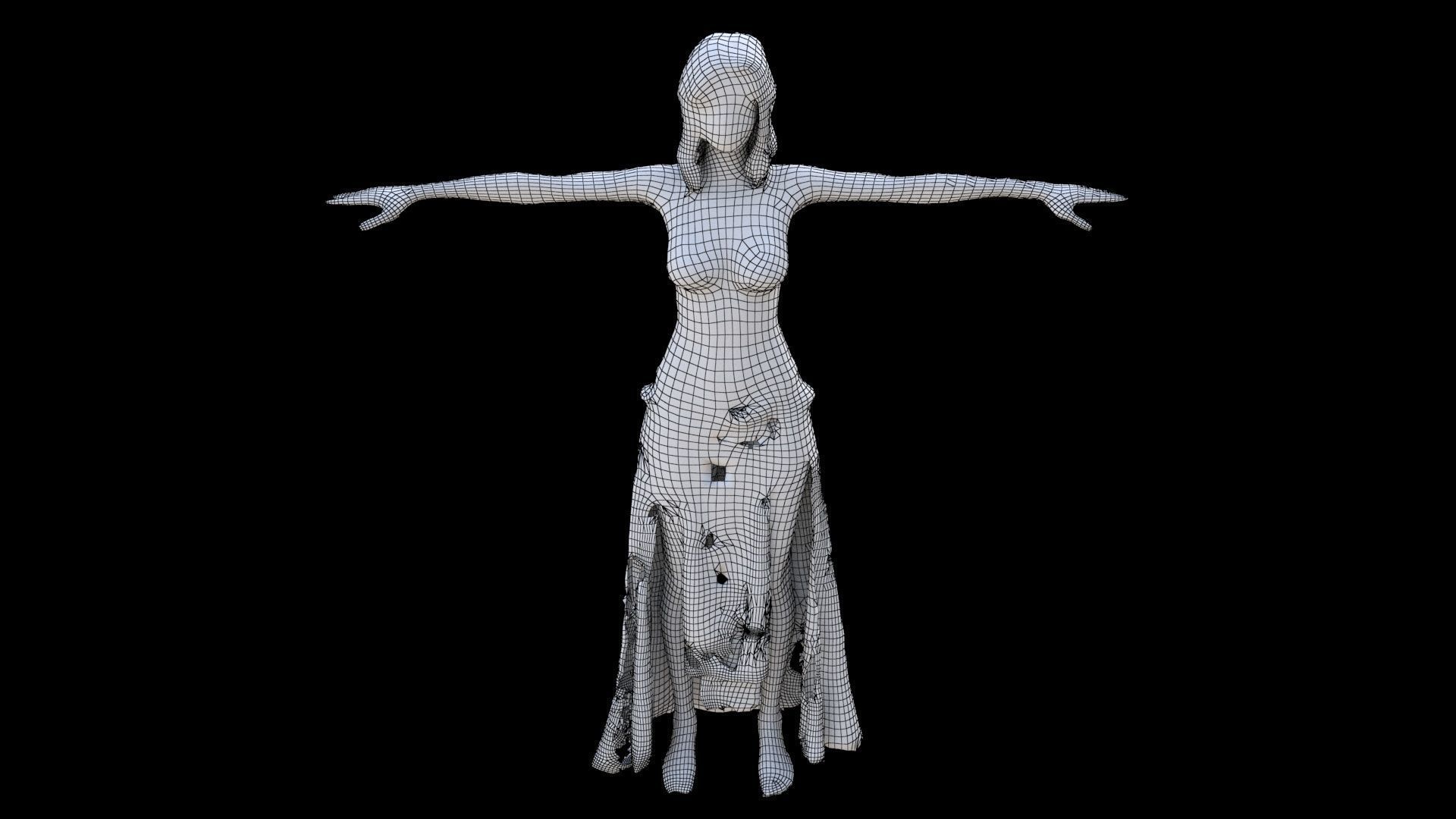 Arabian Princess 3D model_6