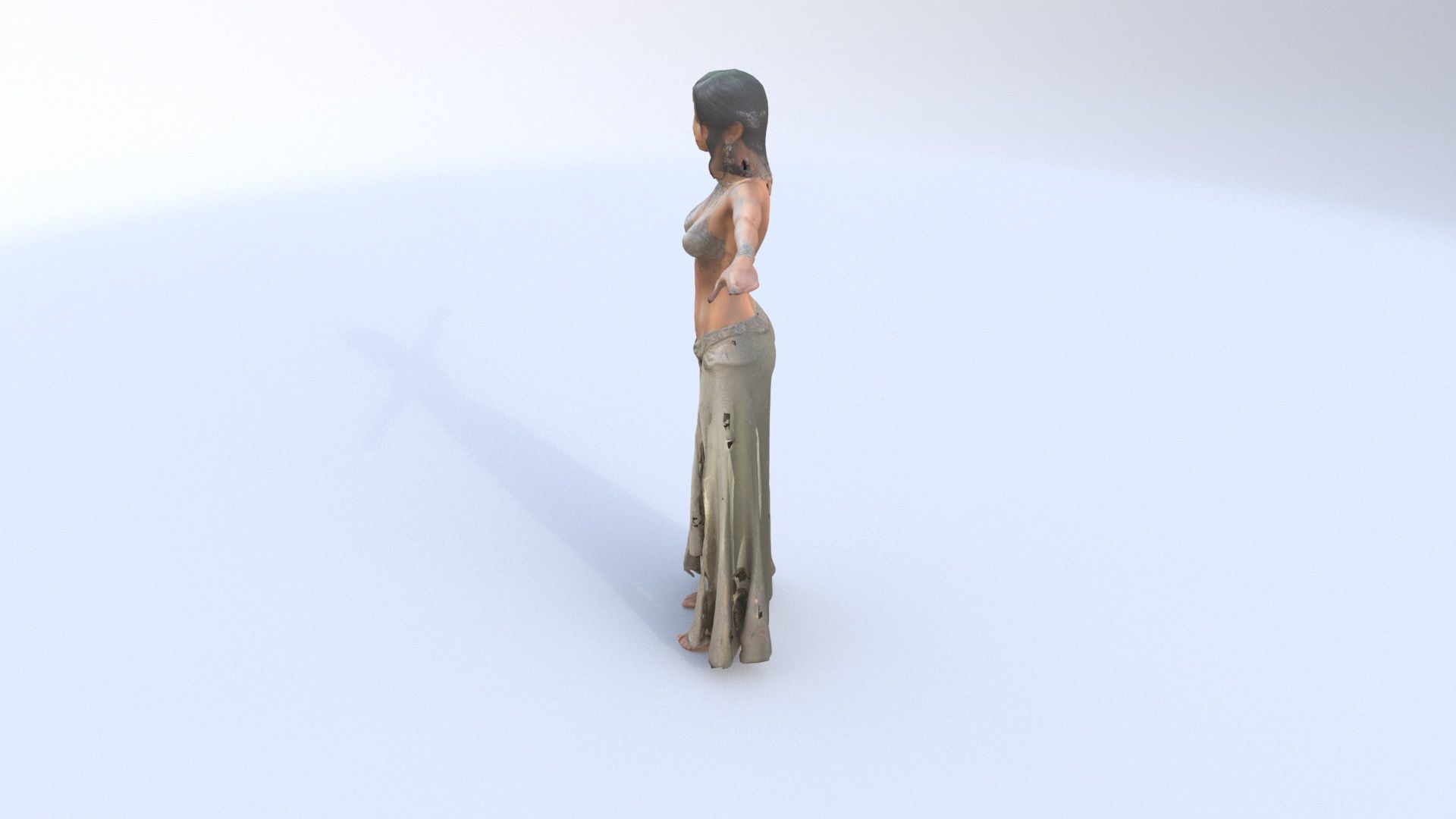 Arabian Princess 3D model_2