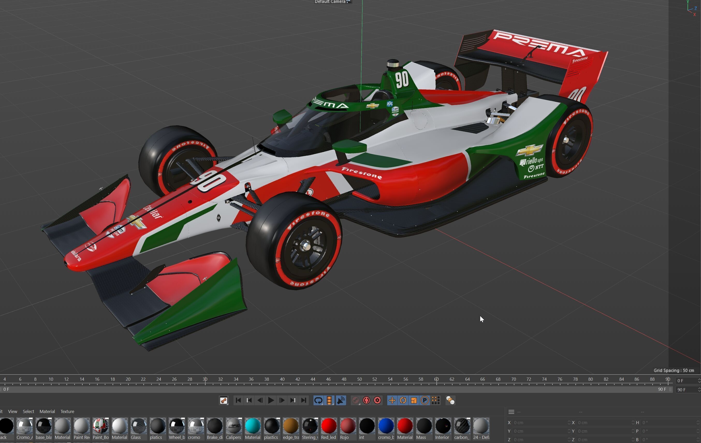 Indycar Prema Road version 2025 3D model_15