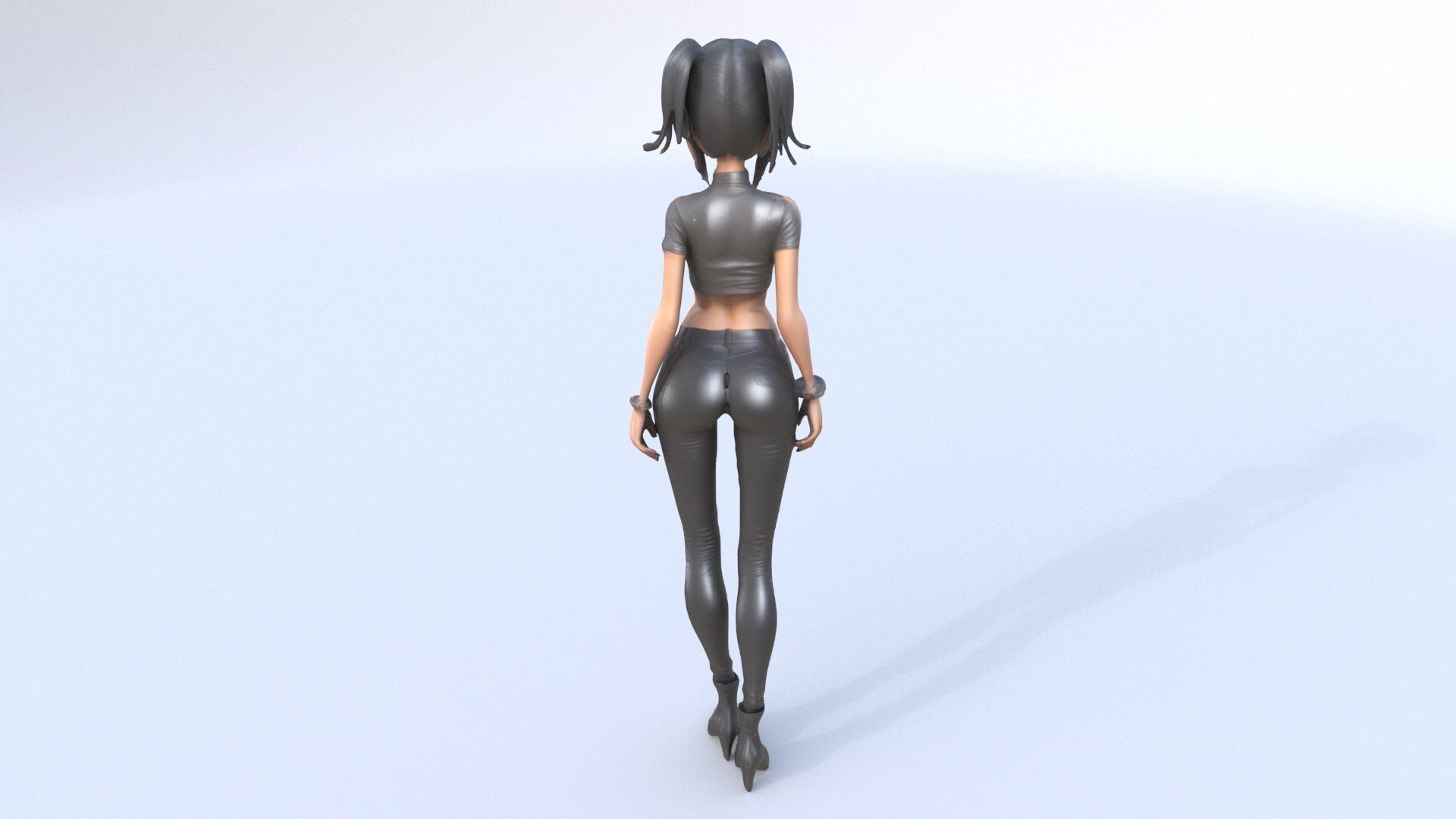 Modern Powerhouse 3D model_4