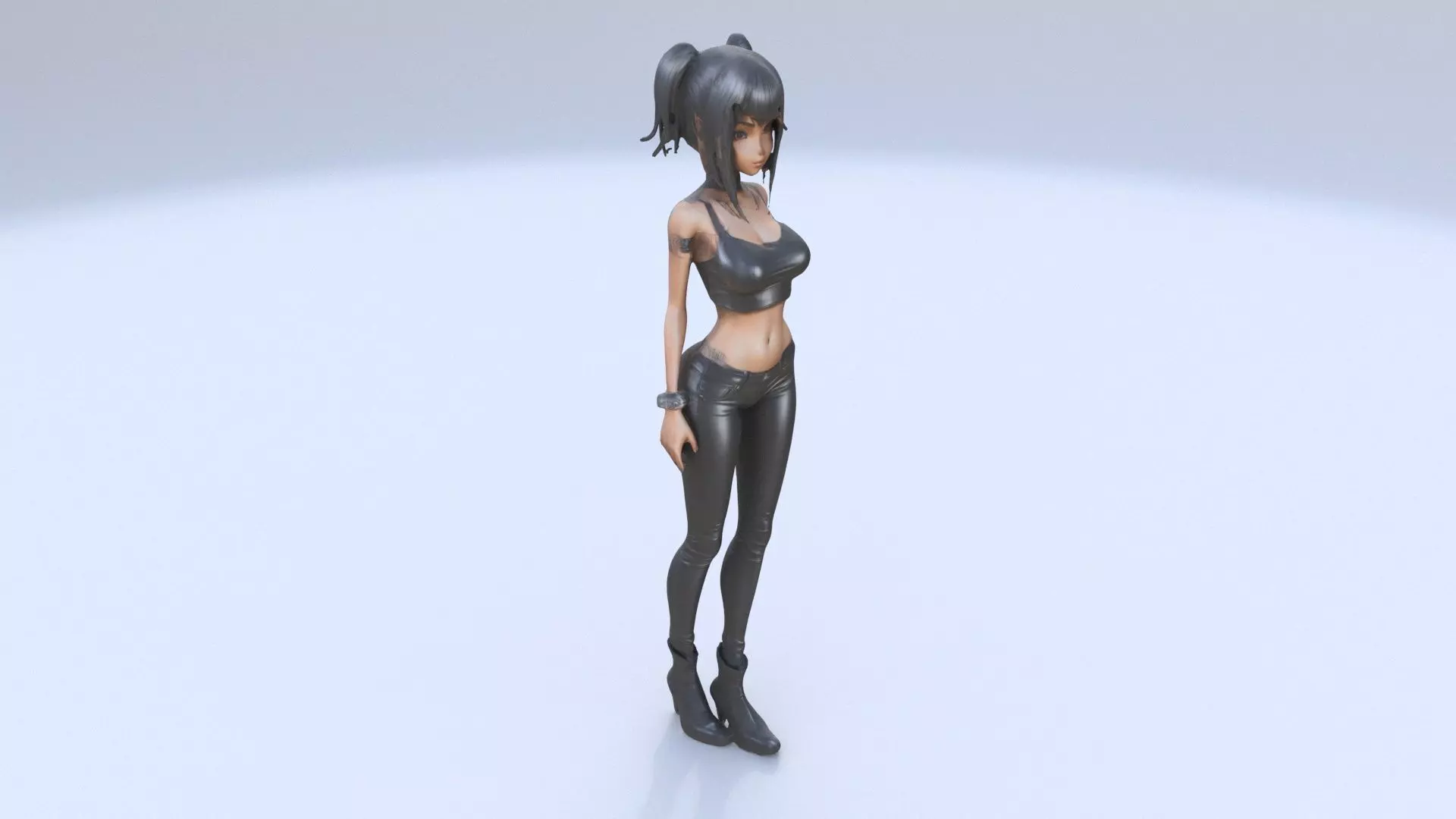 Modern Powerhouse 3D model_0