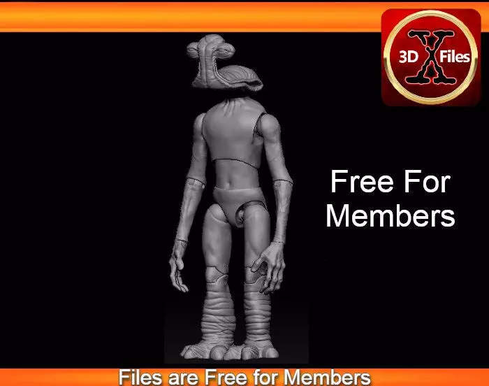 Ithorian  Action Figure - Star Wars Action Figure - custom 3D print model_0