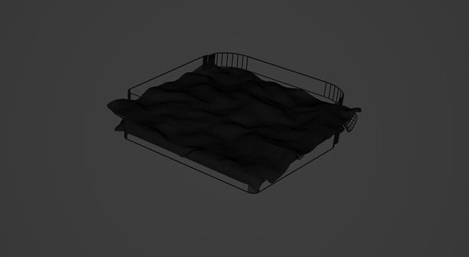 Sandwich 3D Low-poly 3D model 4