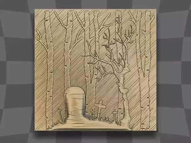 Tomb for CNC and 3D printing