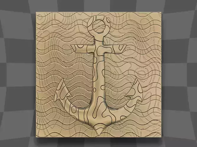 Anchor for CNC and 3D printing