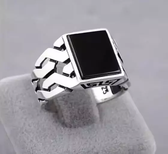 Signet Ring for Men 3D print model 3D print model_0