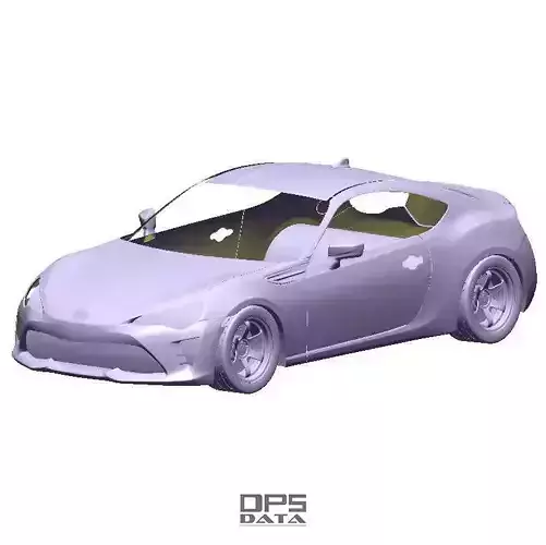 86 ZN6 Full Exterior Mesh Model - 3D Laser-Scanned