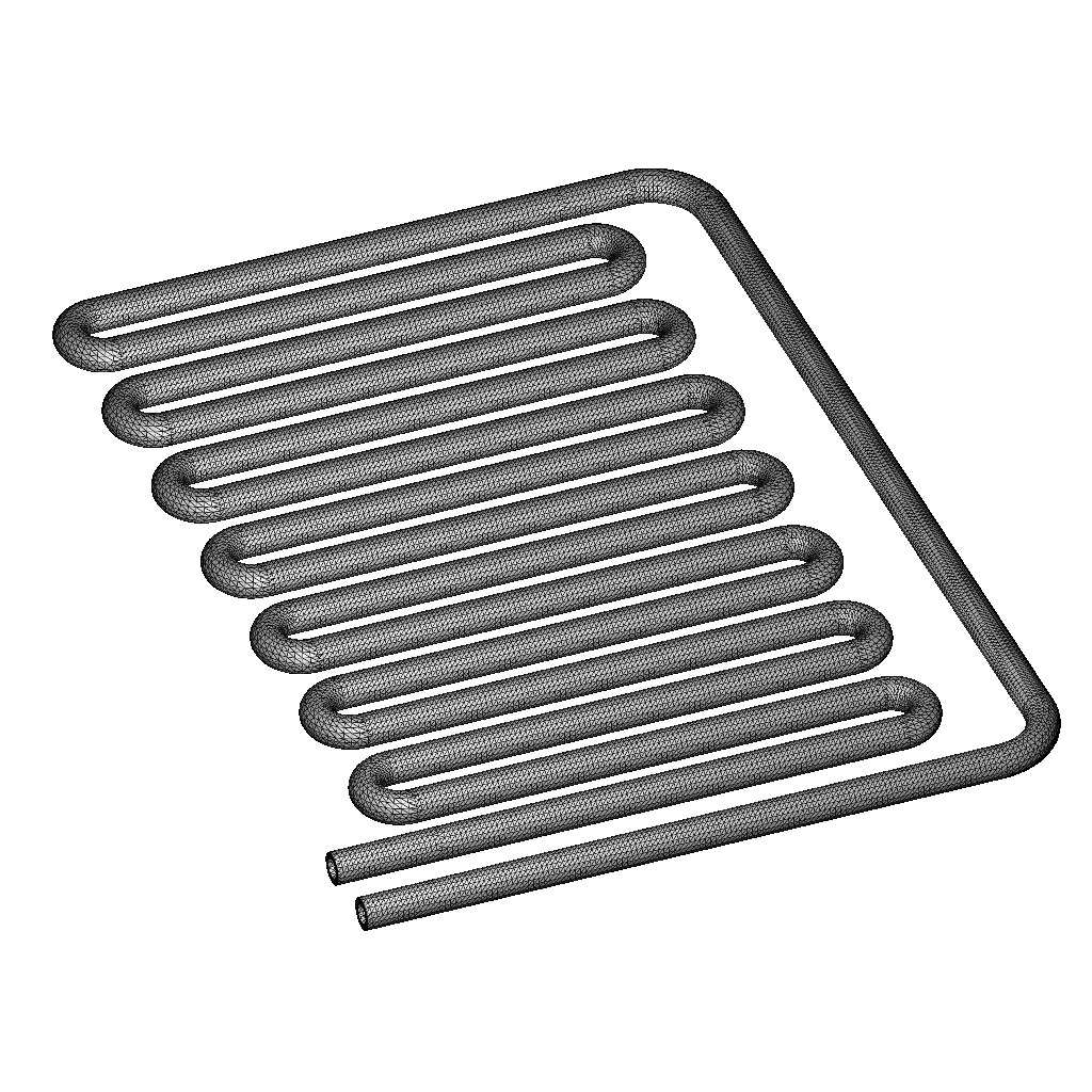Refrigerator Condenser Coil 3D print model_3