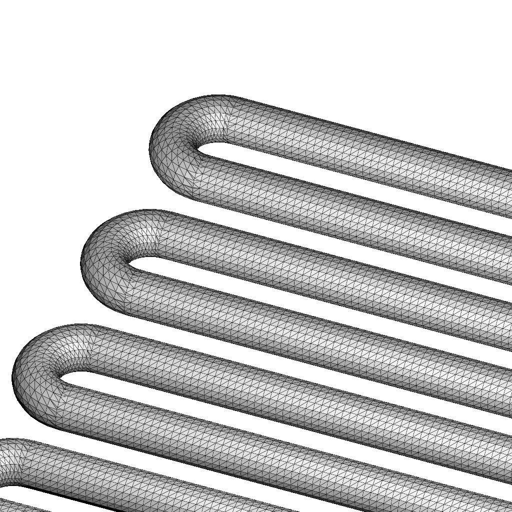 Refrigerator Condenser Coil 3D print model_5