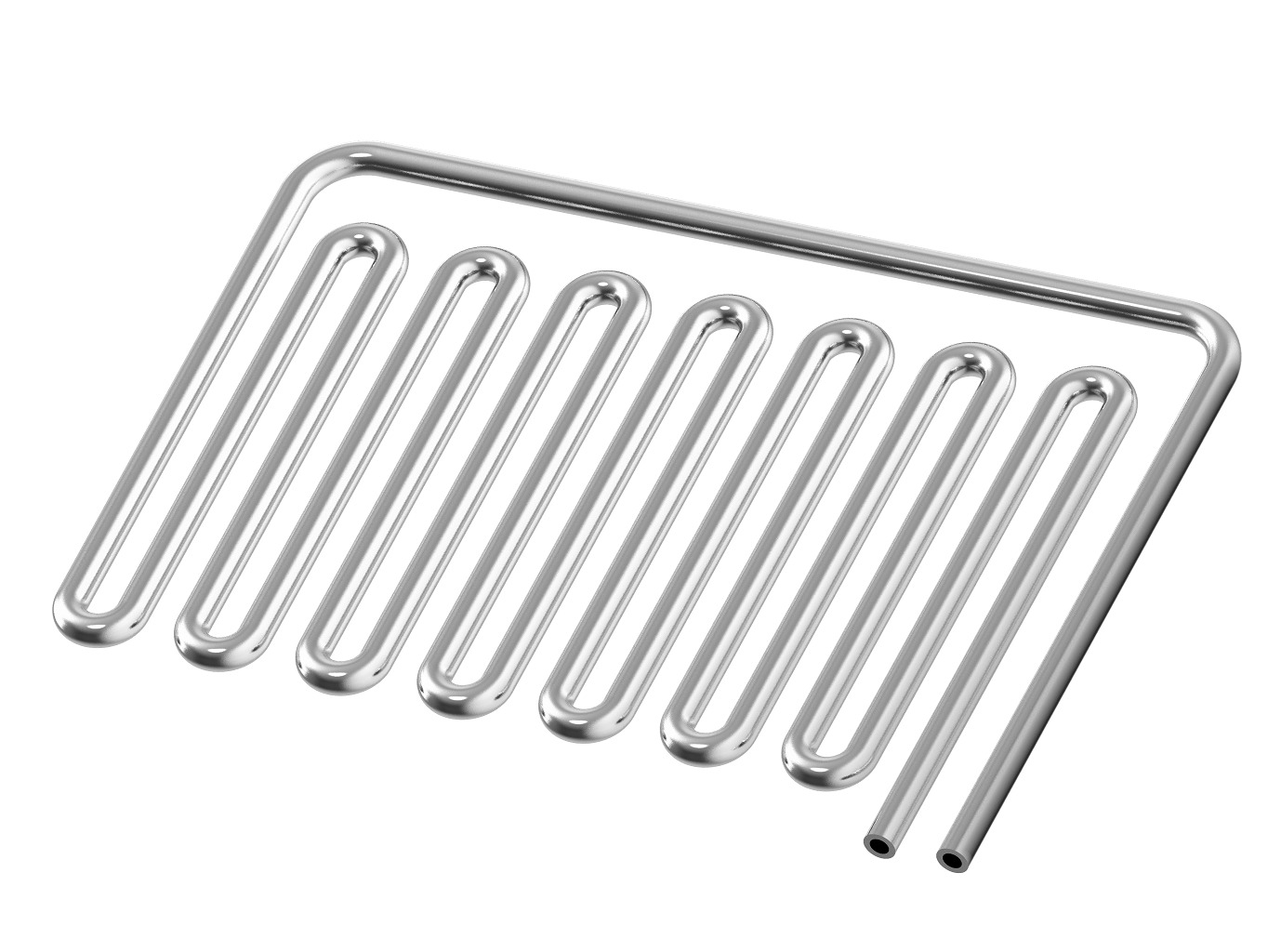 Refrigerator Condenser Coil 3D print model_2