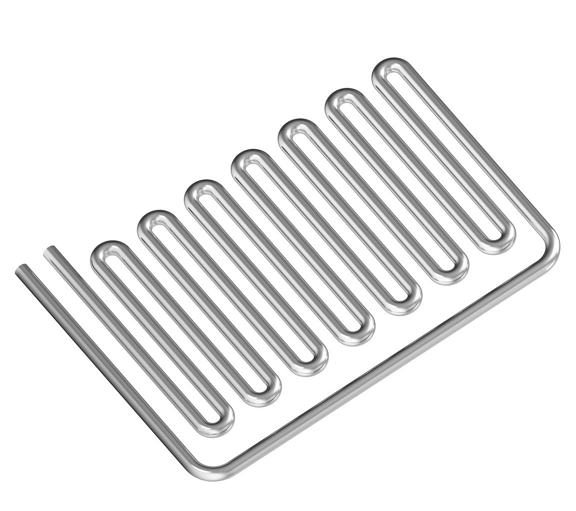 Refrigerator Condenser Coil 3D print model_1