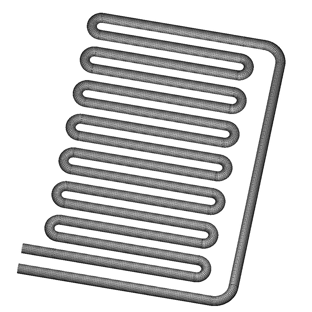 Refrigerator Condenser Coil 3D print model_4