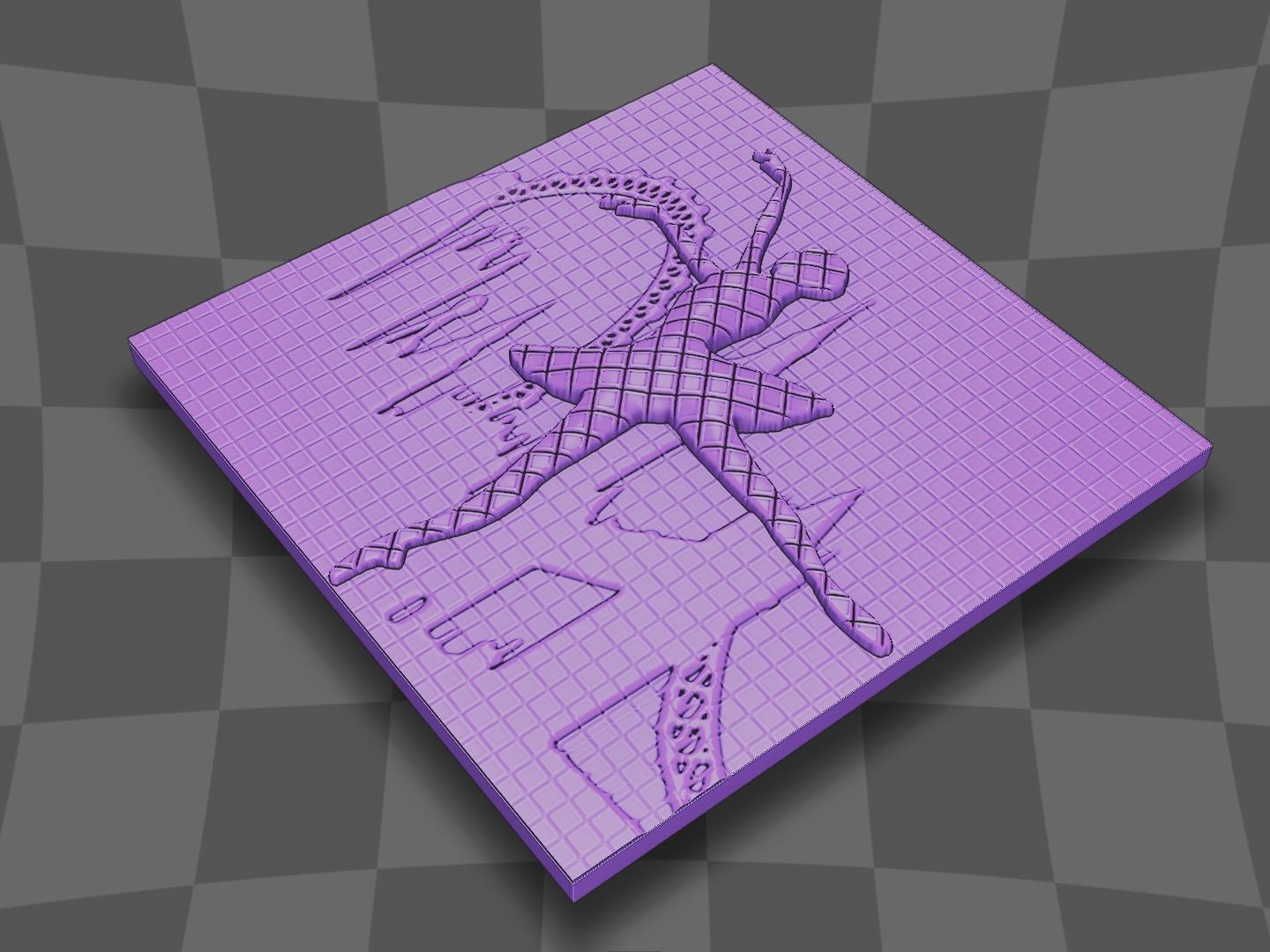 Ballet dancer for 3D printing or CNC 3D print model_7