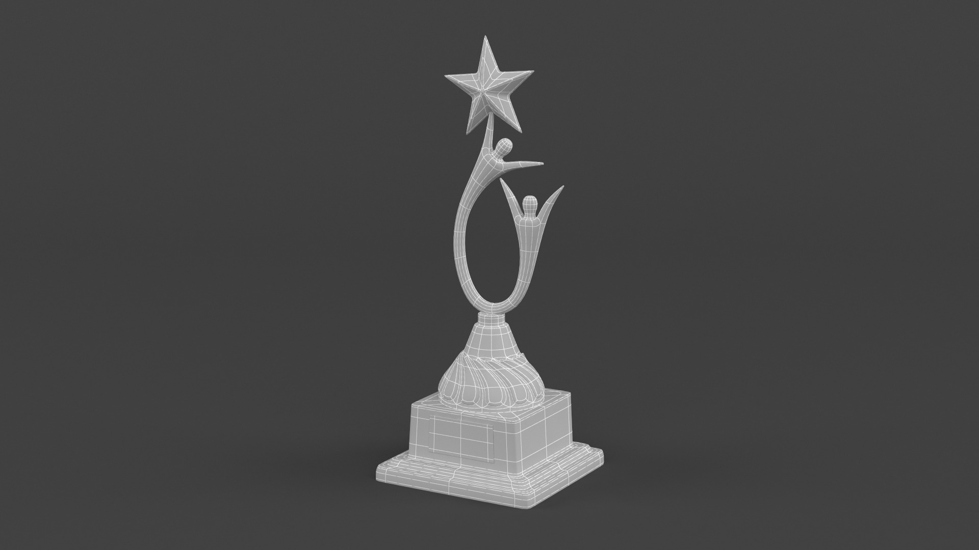 Trophy Cups 3D model_9