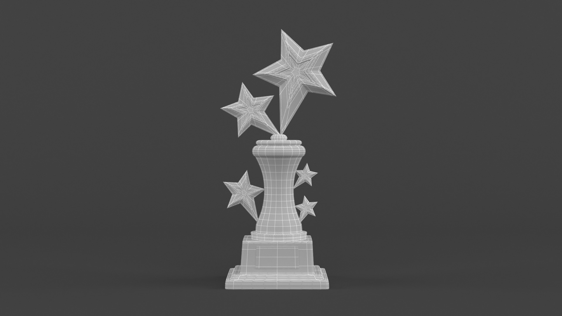 Trophy Cups 3D model_12