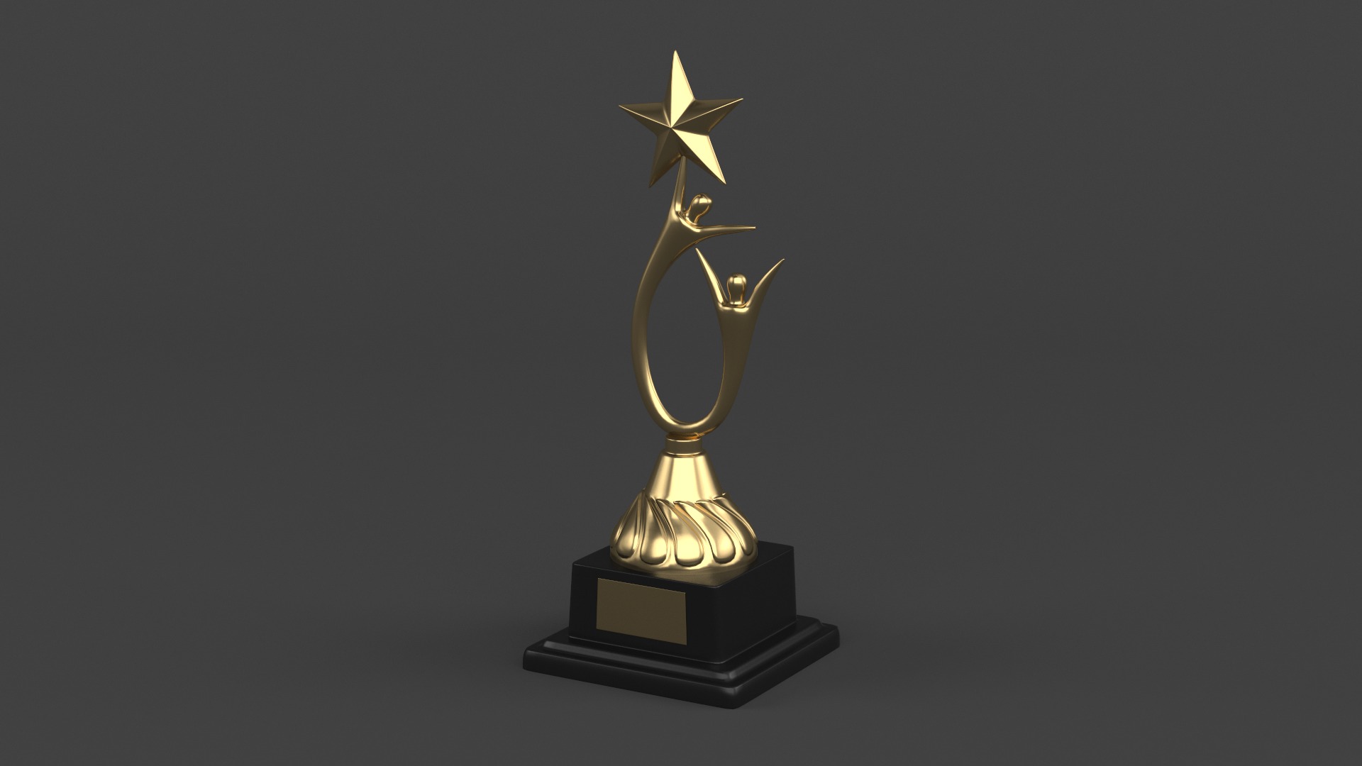 Trophy Cups 3D model_2