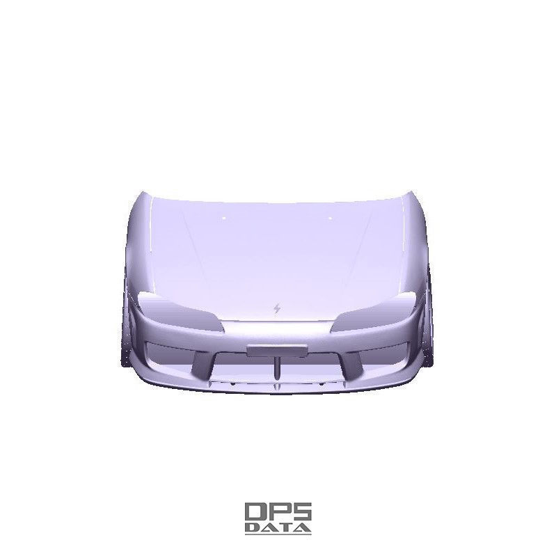S15 Spec R Front Exterior Mesh Model - 3D Laser-Scanned 3D model_2