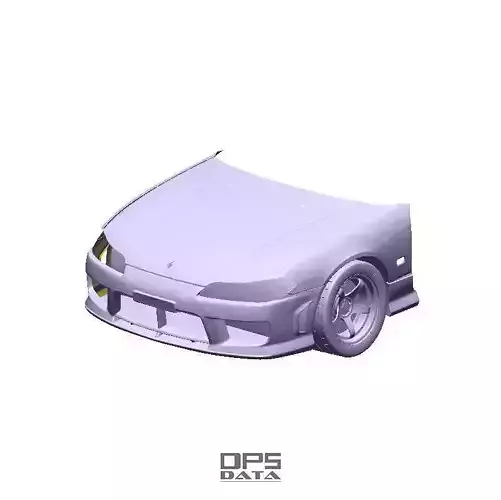 S15 Spec R Front Exterior Mesh Model - 3D Laser-Scanned