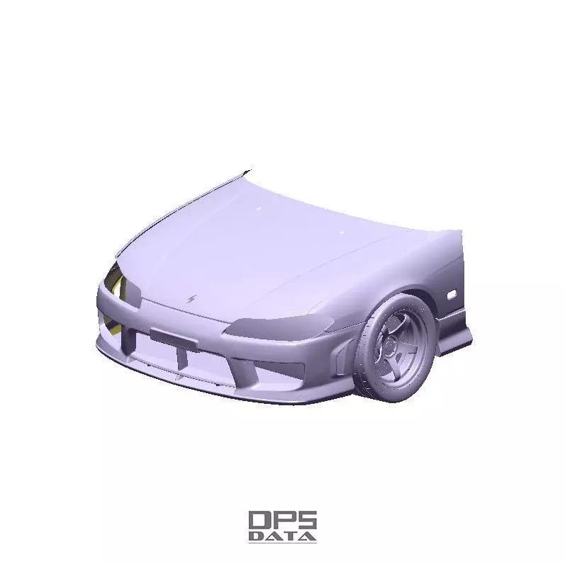 S15 Spec R Front Exterior Mesh Model - 3D Laser-Scanned 3D model_0