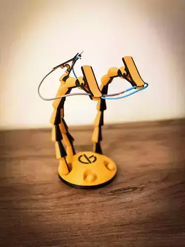 Helping Hands Cable Soldering Assistant 3D print model