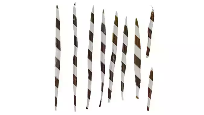 Anydrafts Cordyline australis red star Leaf 01