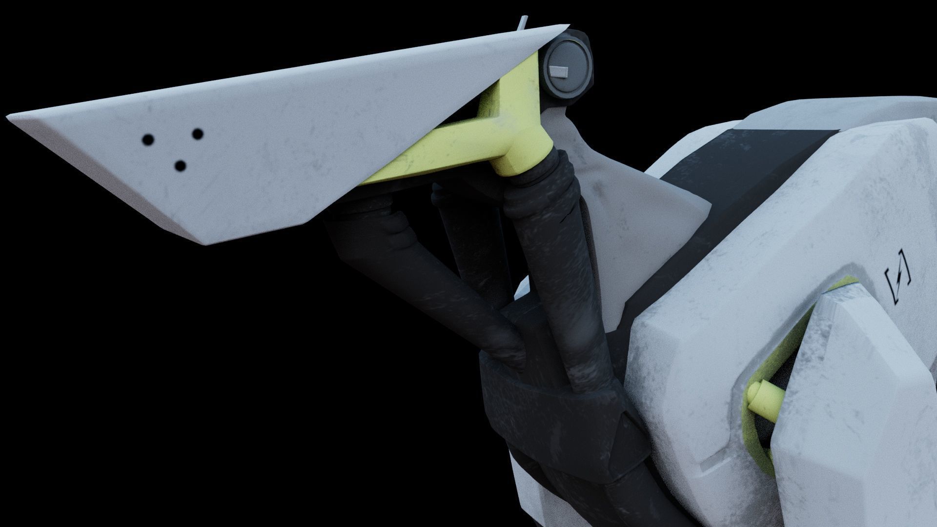 Dog robot 3D model_5