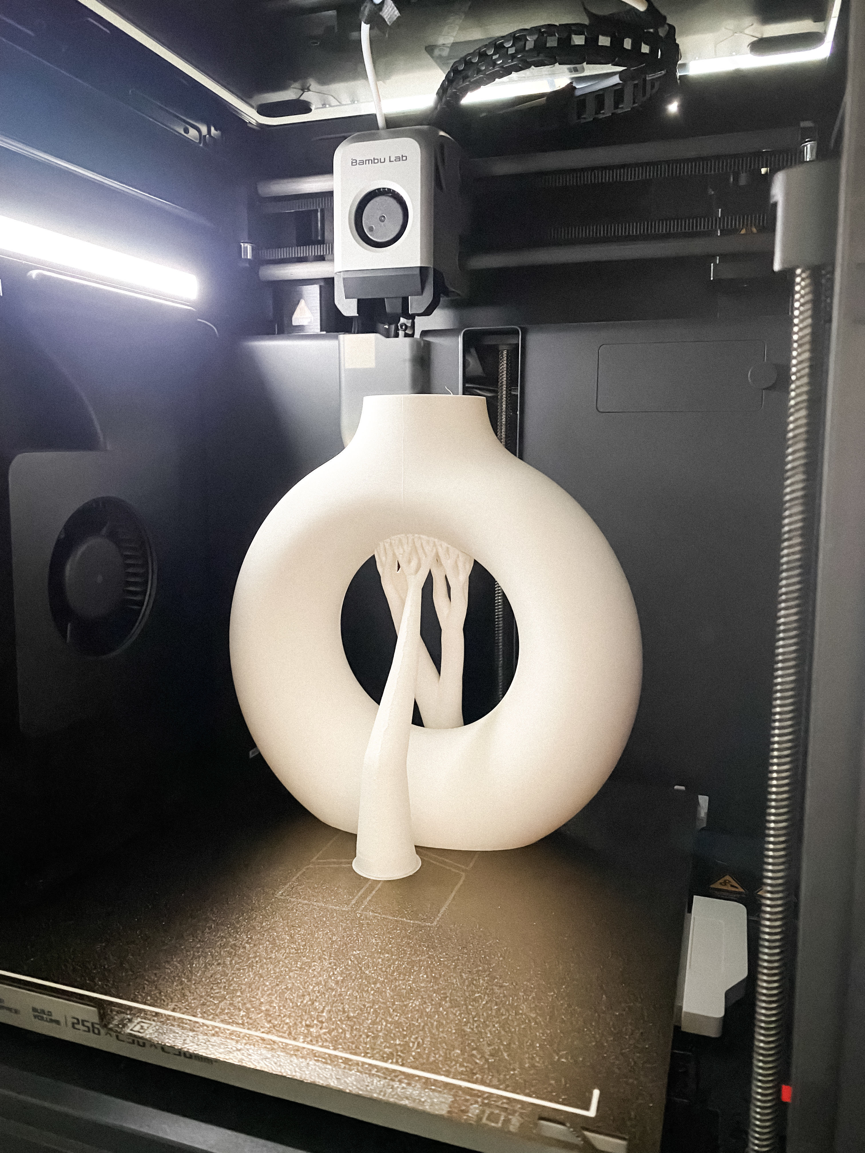 Donut Vase Boho Style 2 Size 3D print model_1