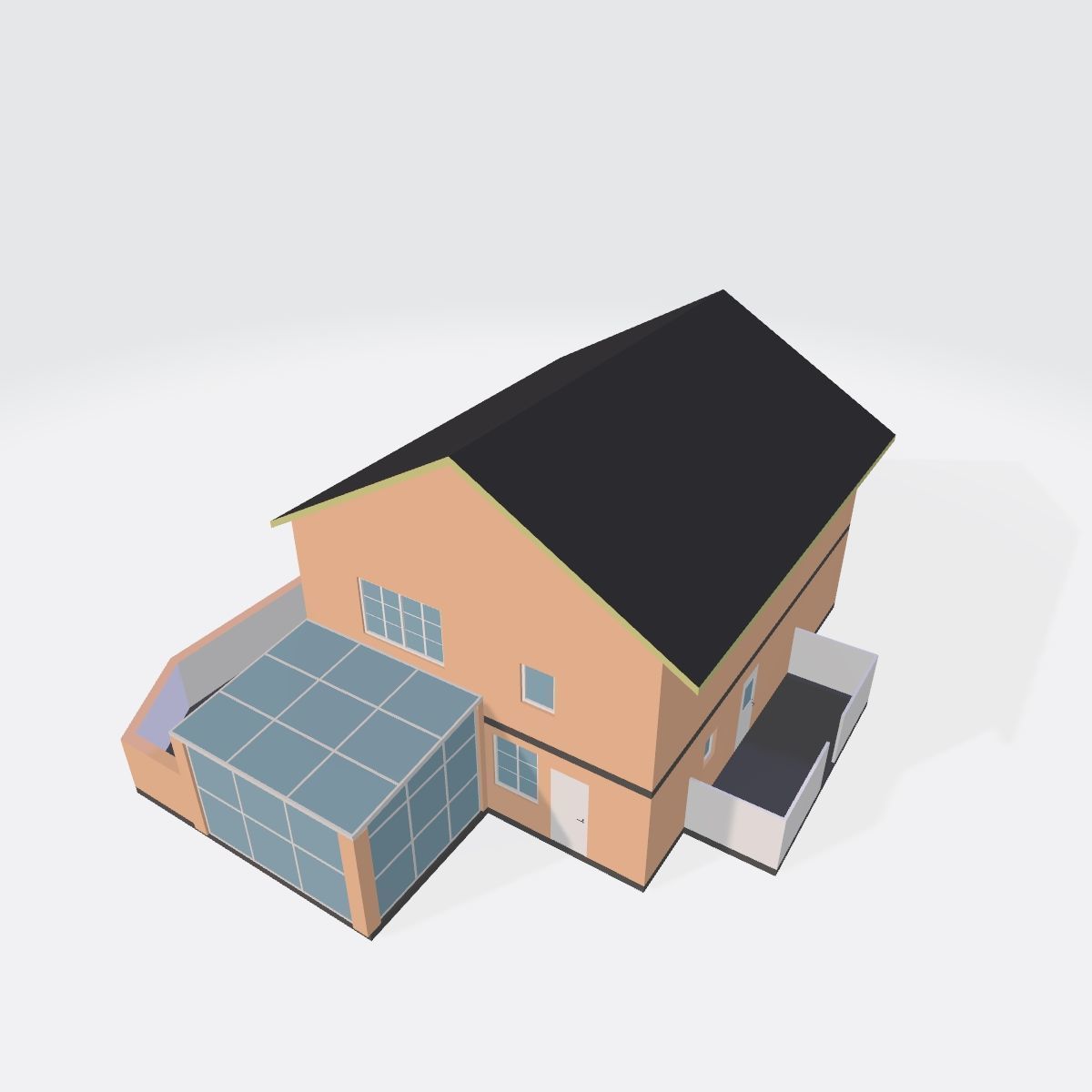House Building 3D print model_5