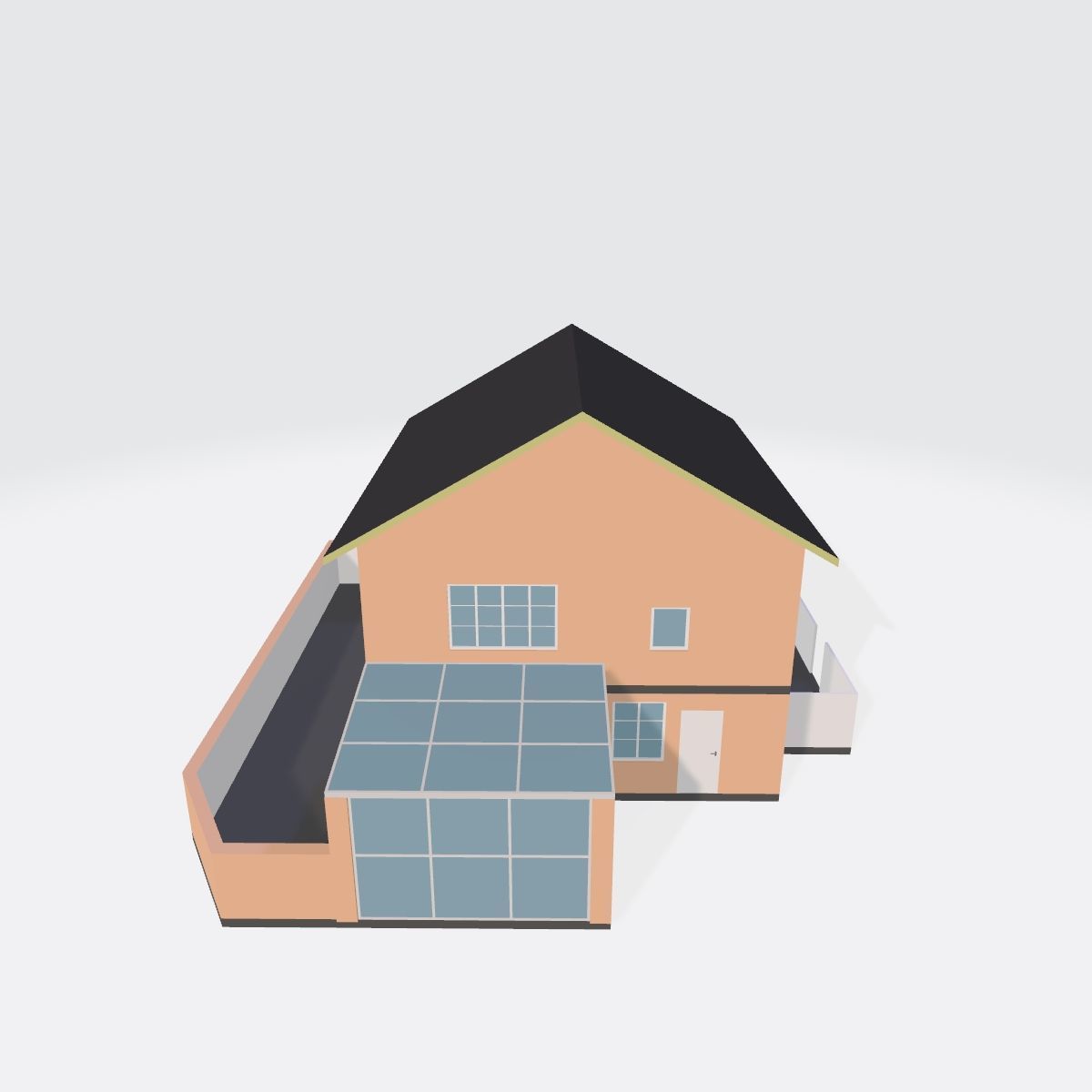 House Building 3D print model_1
