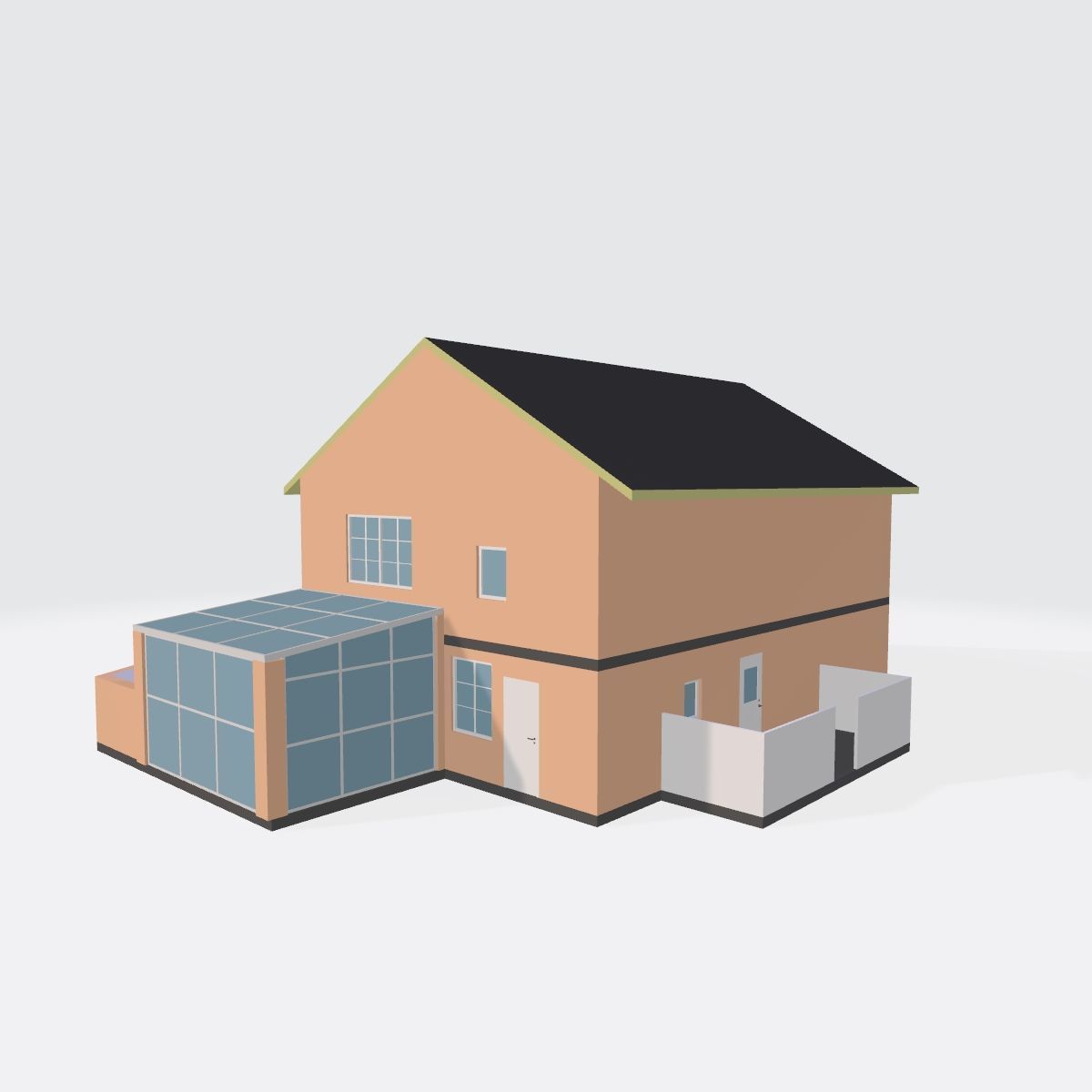 House Building 3D print model_6