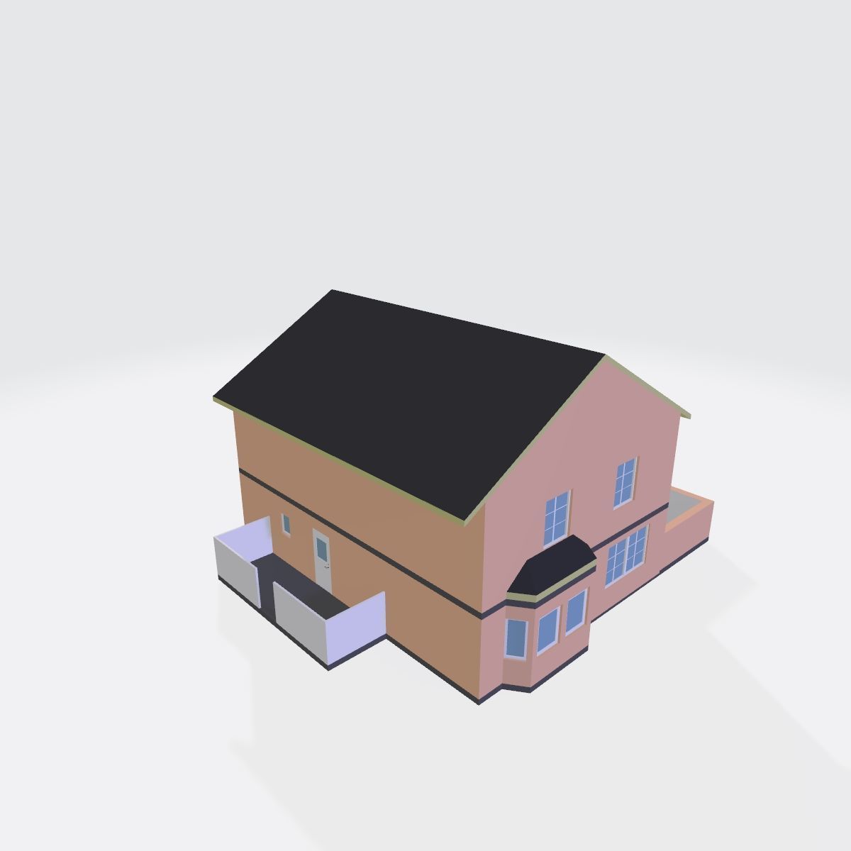 House Building 3D print model_4
