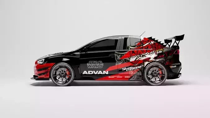 Mitsubishi lancer evo x tuning 