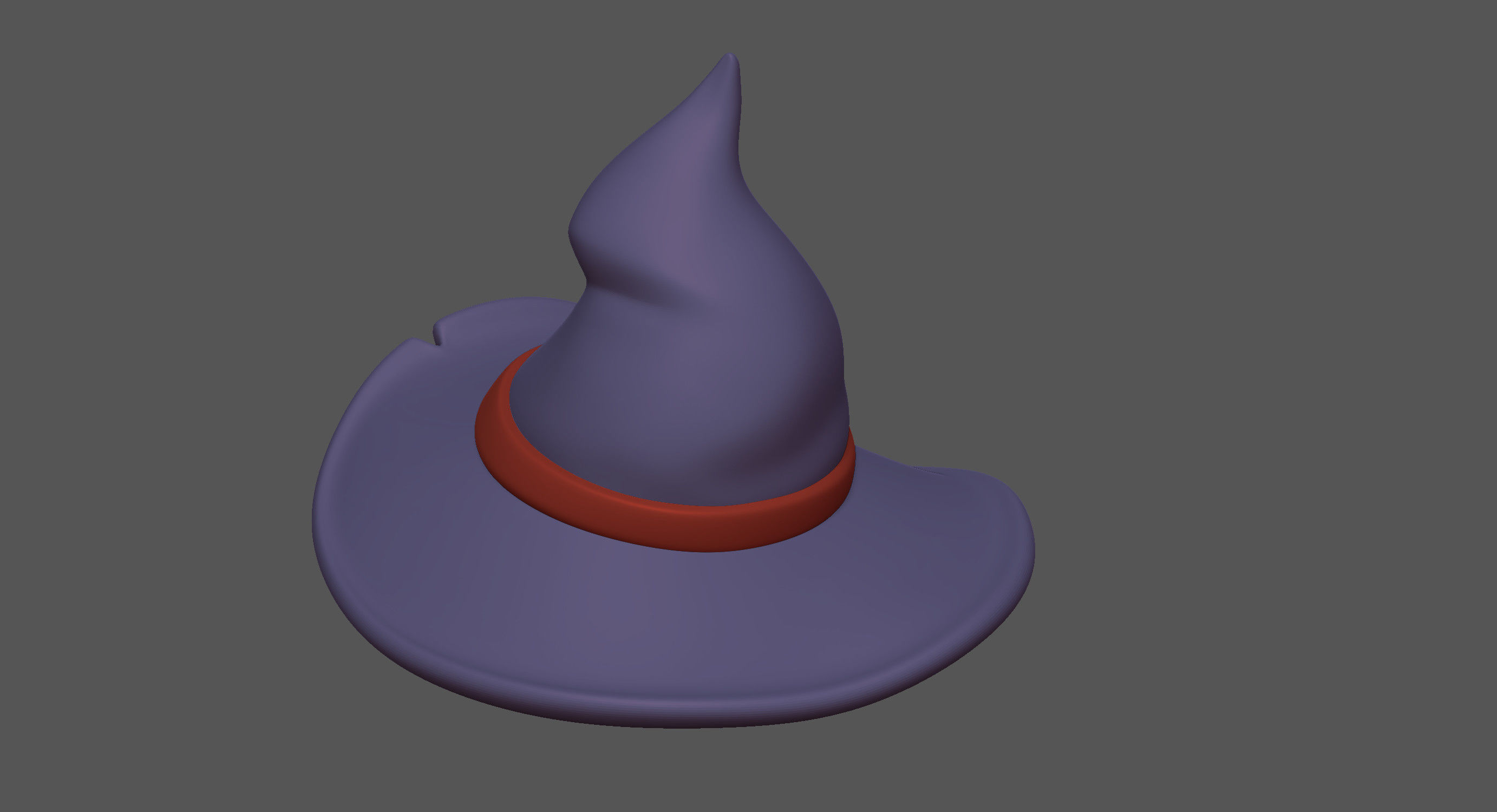 Wizard Hat 3D model_17
