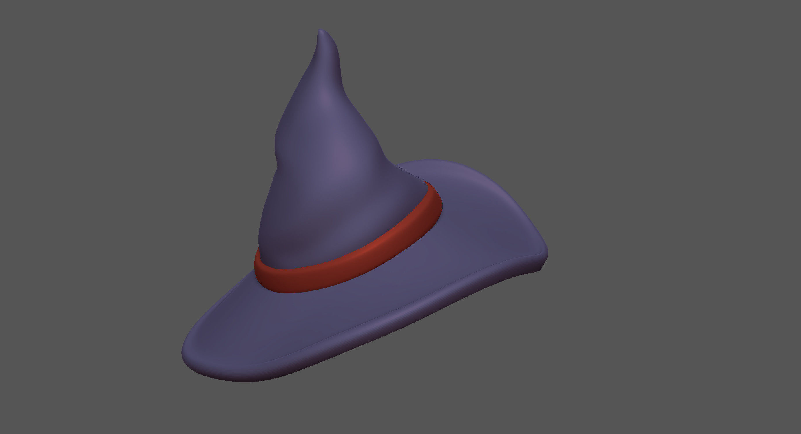 Wizard Hat 3D model_12