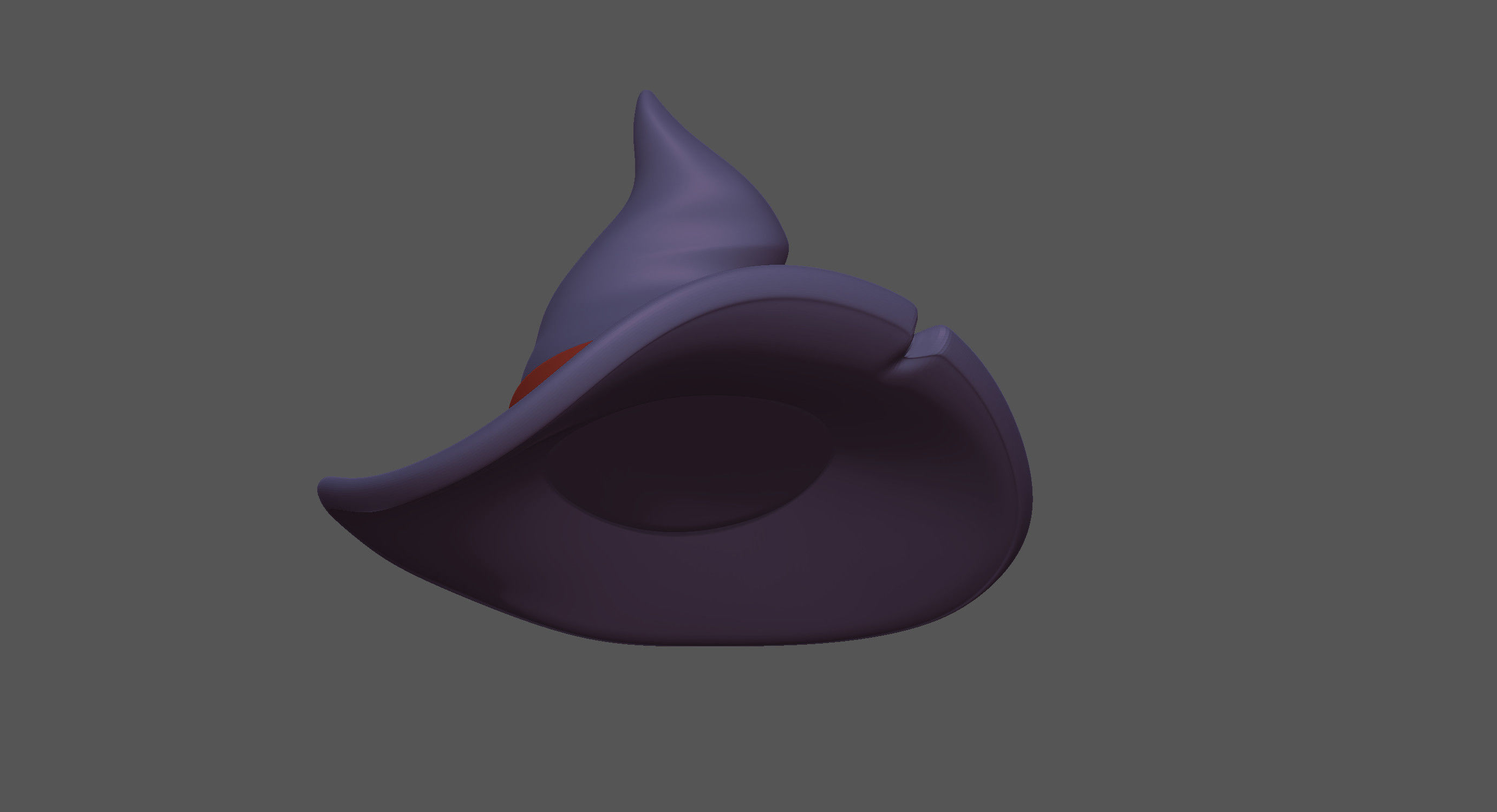 Wizard Hat 3D model_2