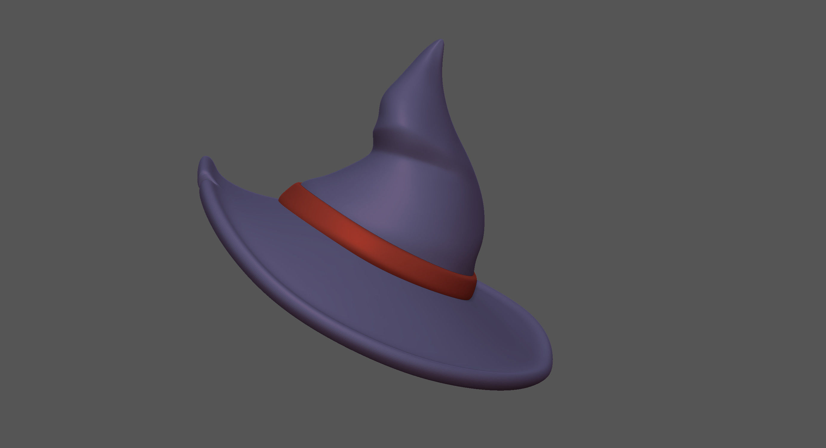 Wizard Hat 3D model_22