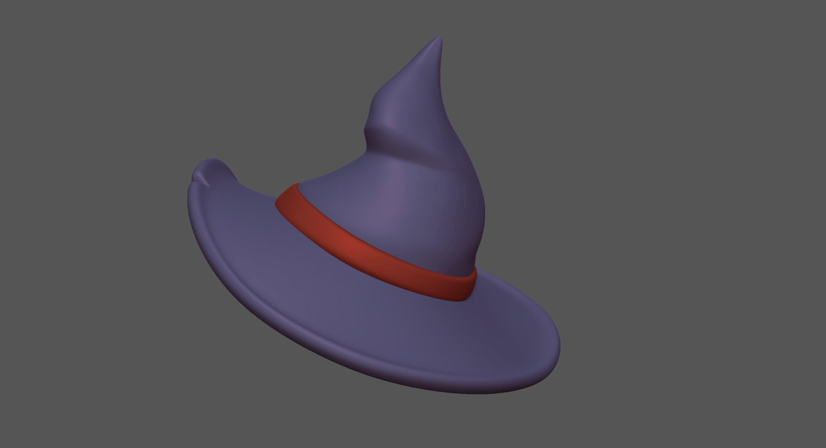 Wizard Hat 3D model_21