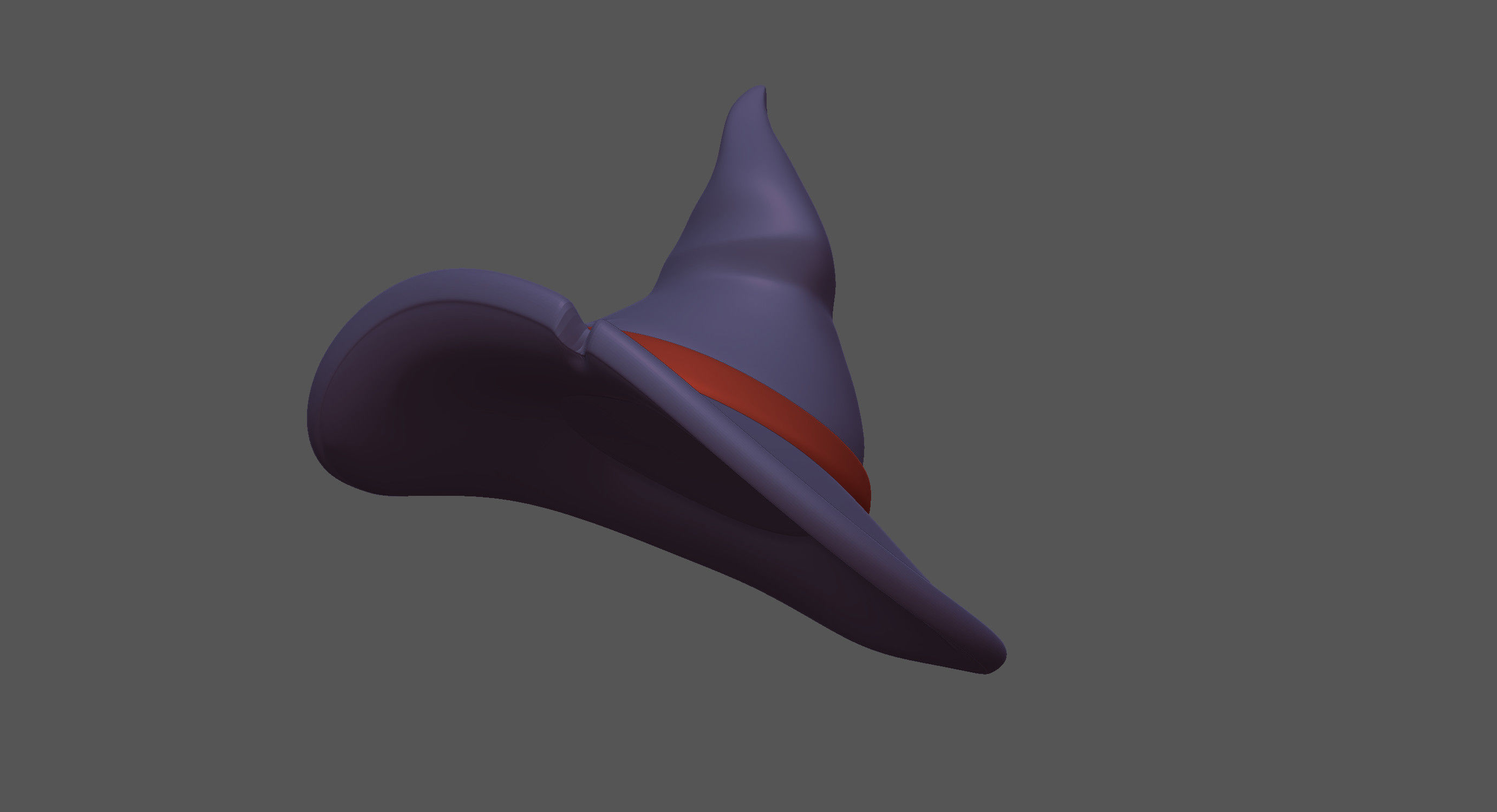 Wizard Hat 3D model_26