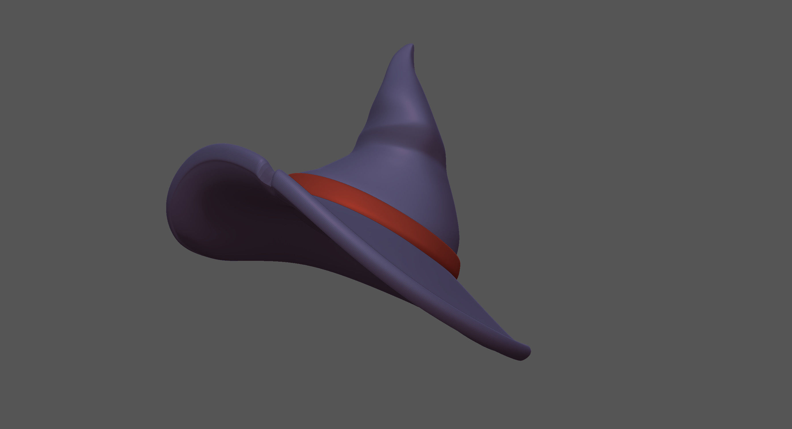Wizard Hat 3D model_25