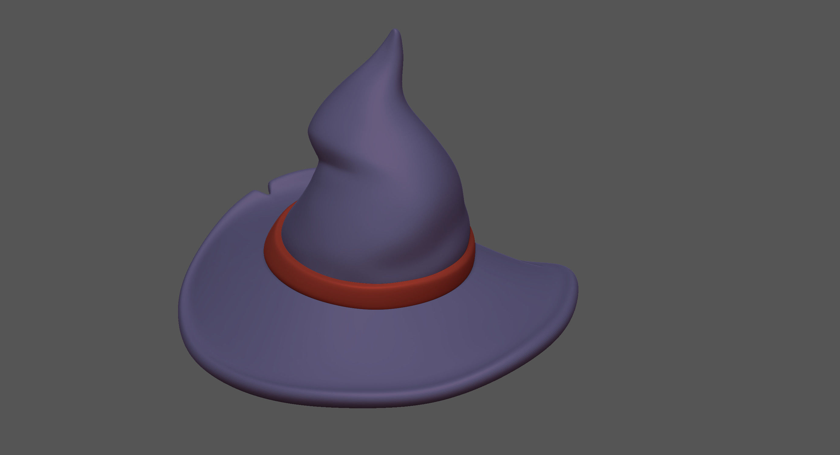 Wizard Hat 3D model_16