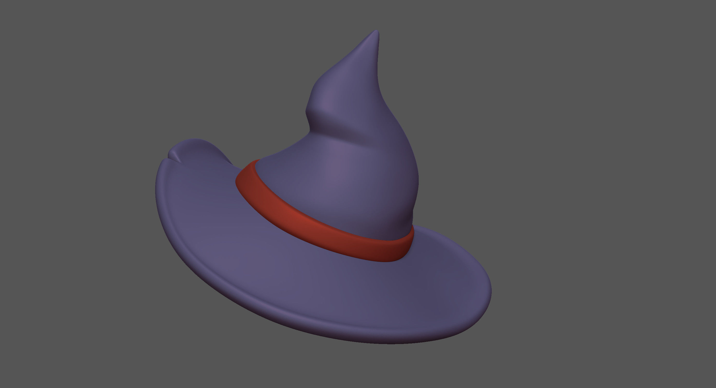 Wizard Hat 3D model_20