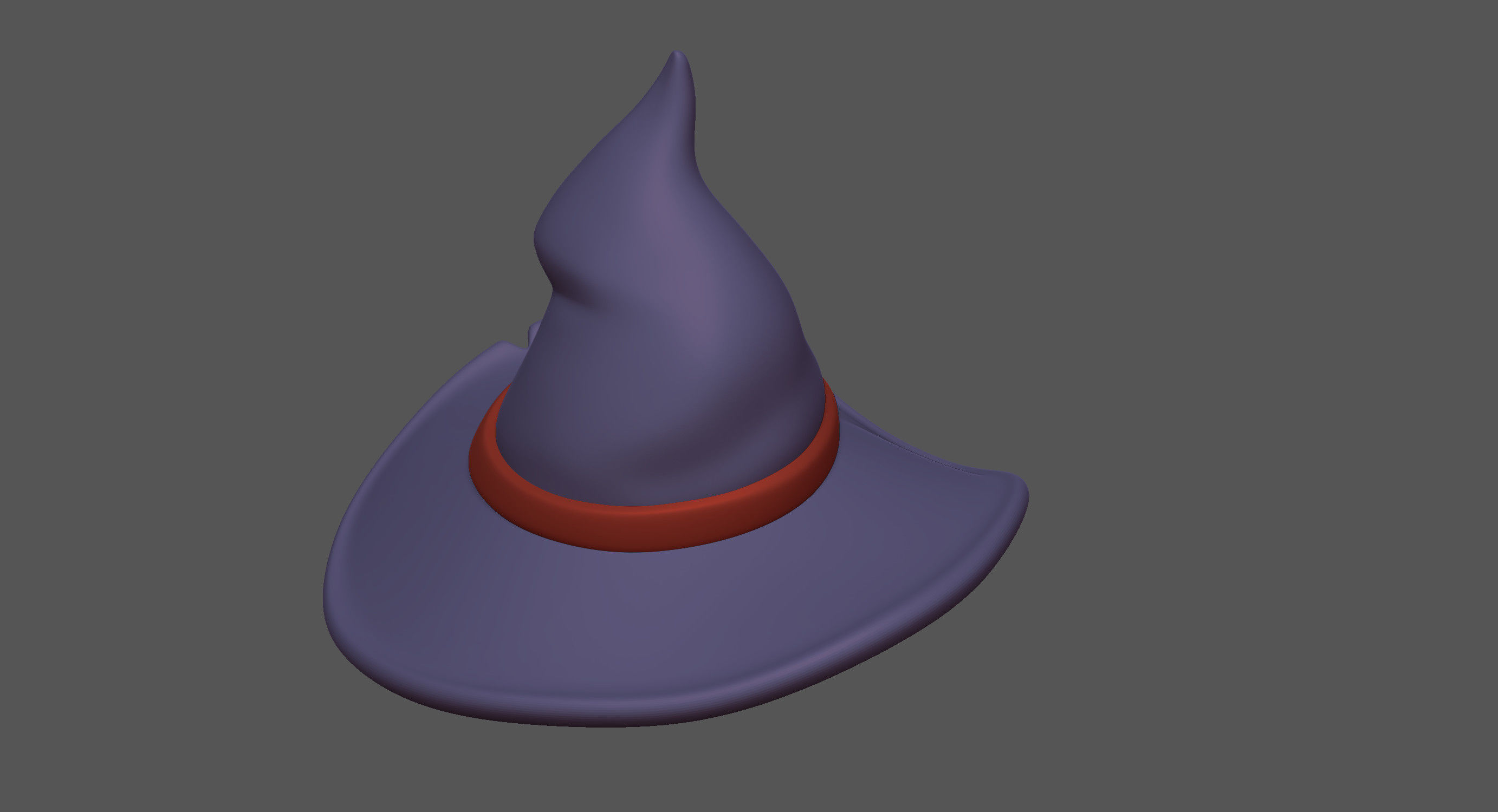 Wizard Hat 3D model_15