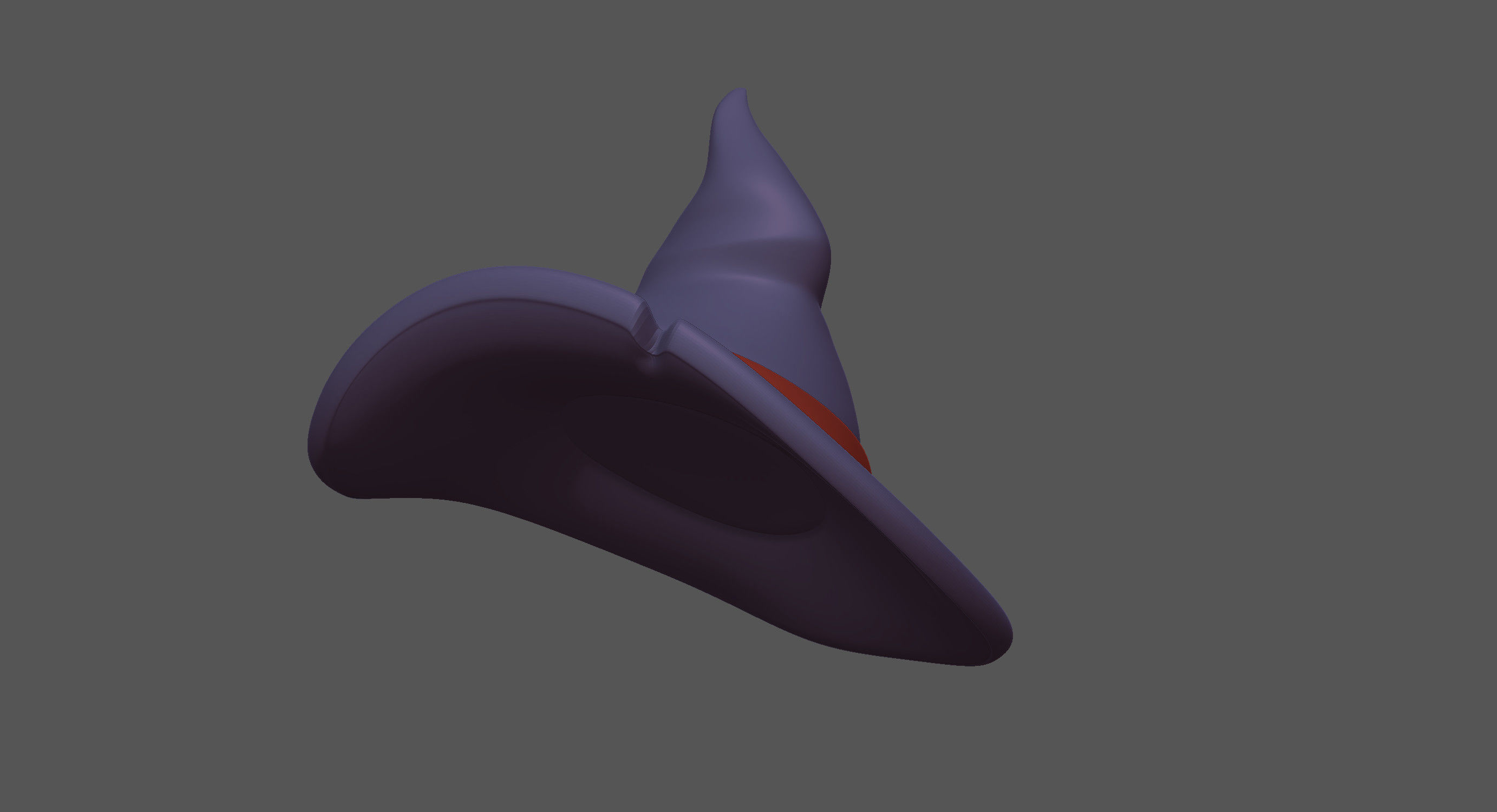 Wizard Hat 3D model_27