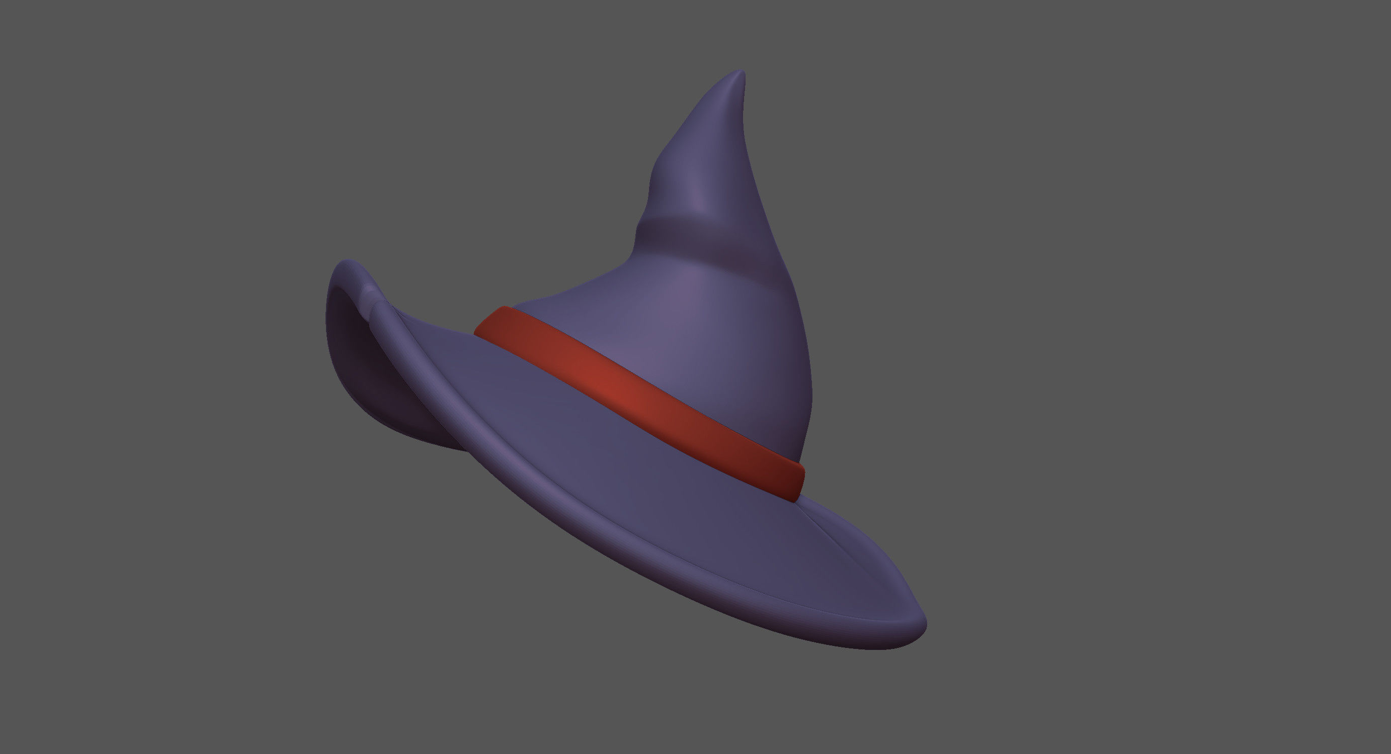 Wizard Hat 3D model_23
