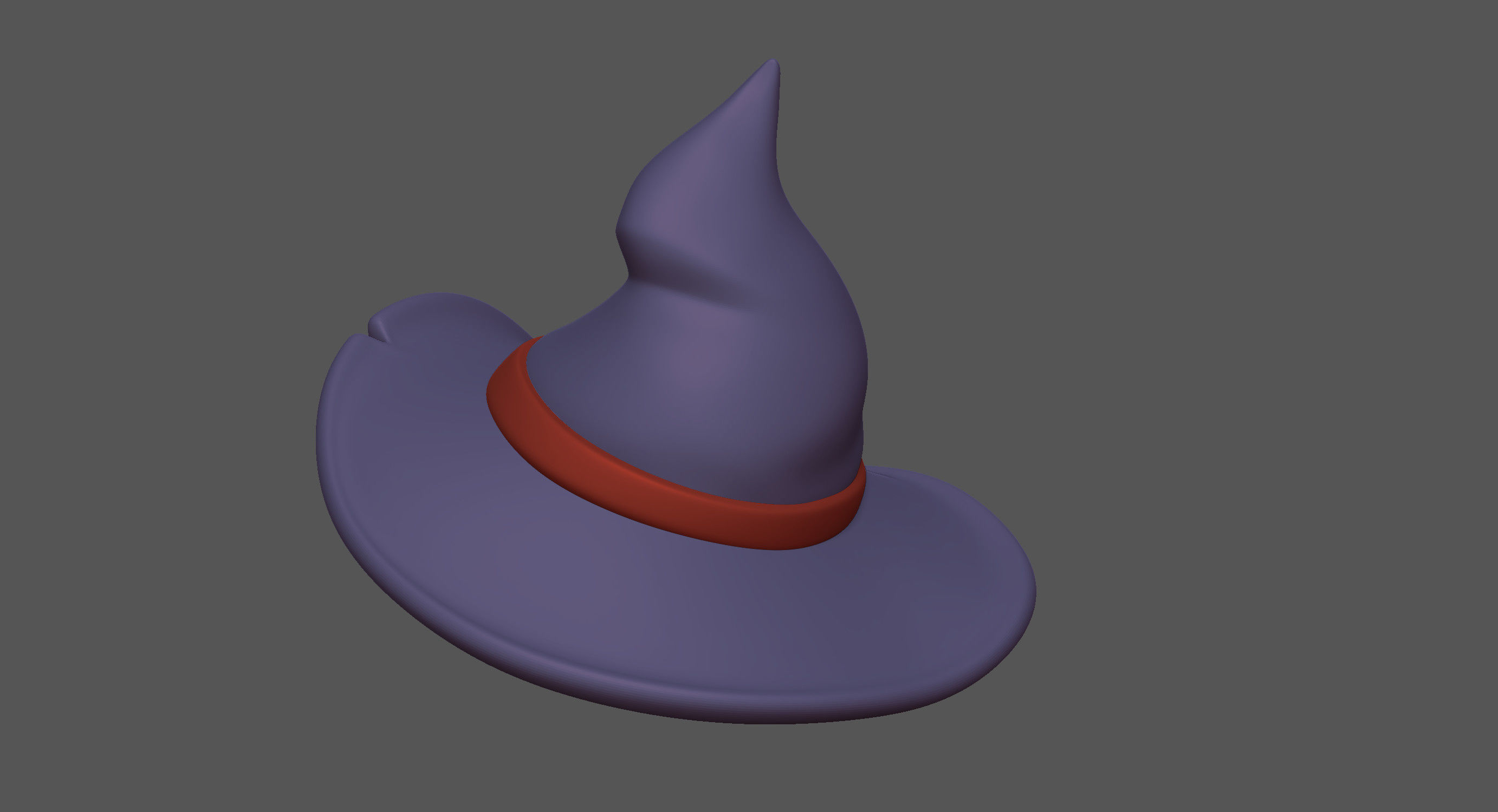 Wizard Hat 3D model_19
