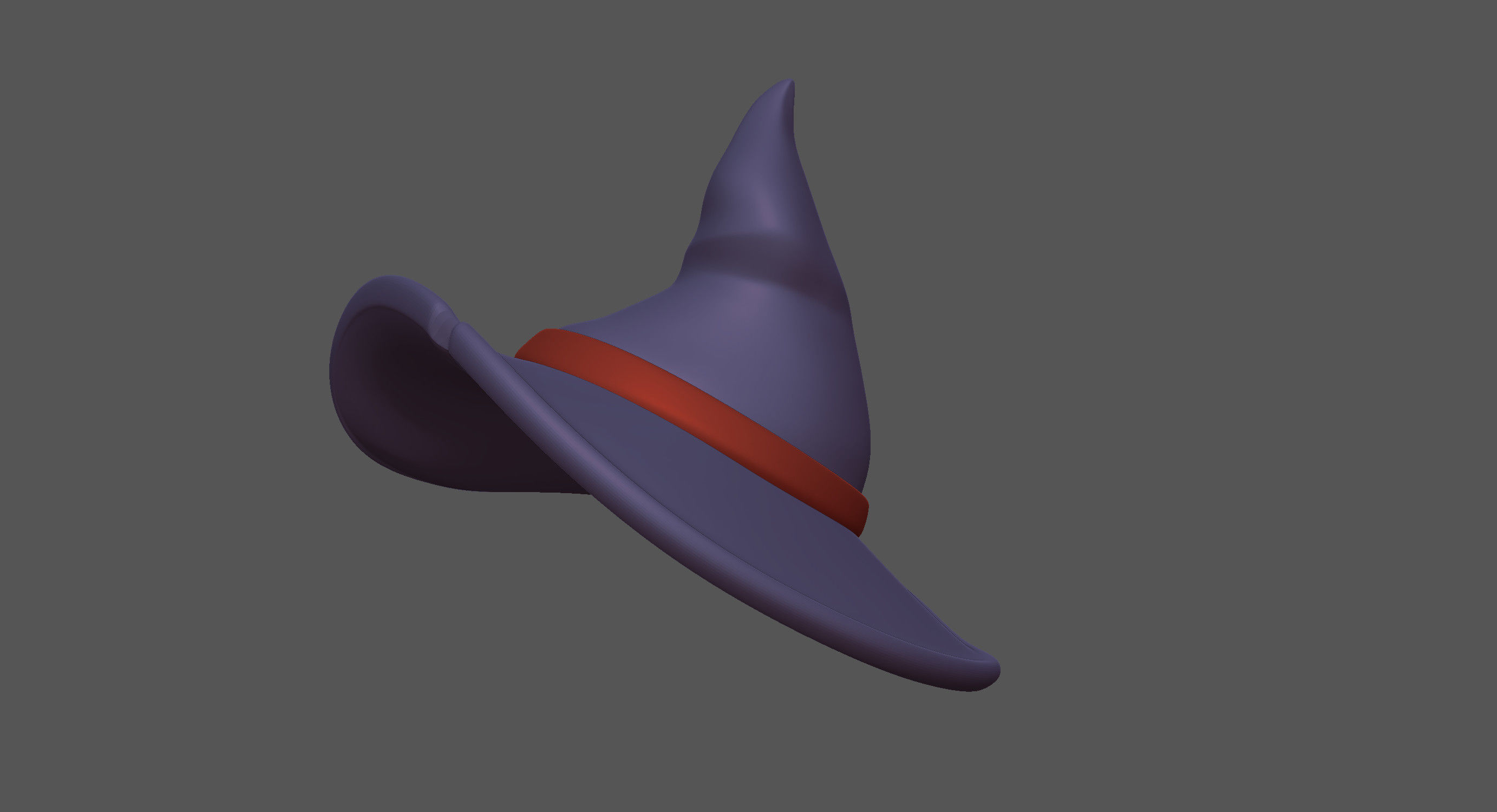 Wizard Hat 3D model_24