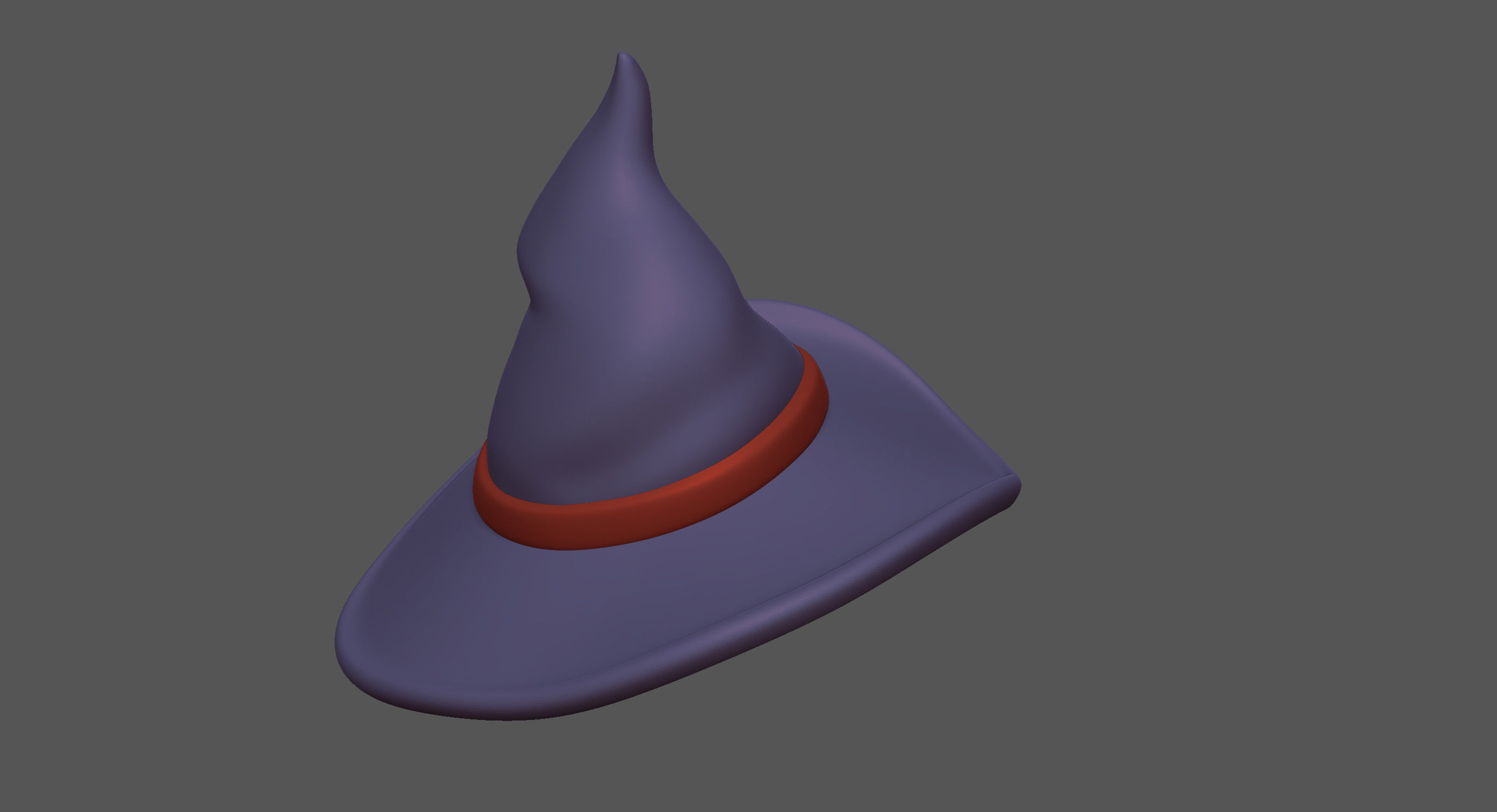 Wizard Hat 3D model_13
