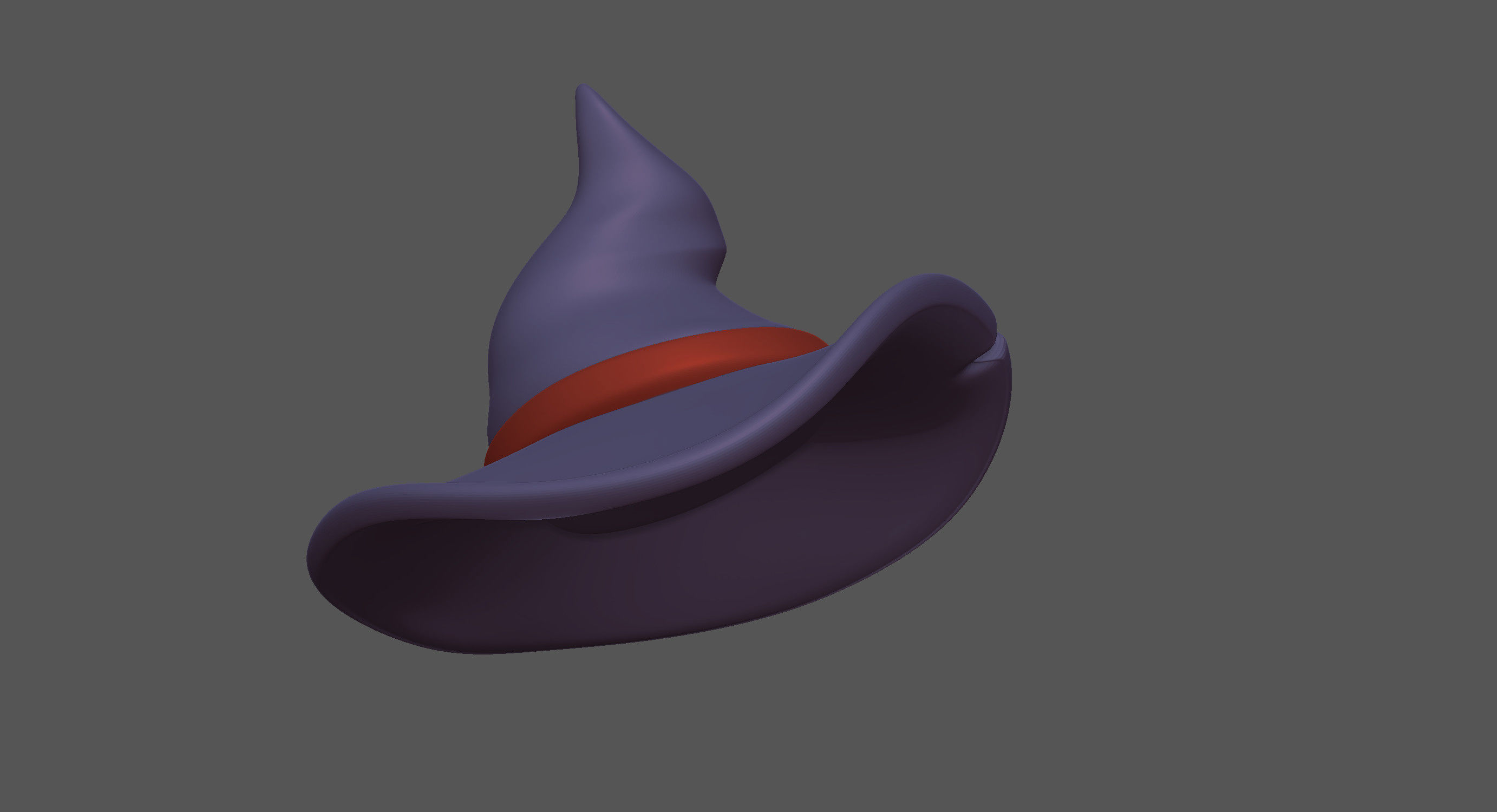 Wizard Hat 3D model_5